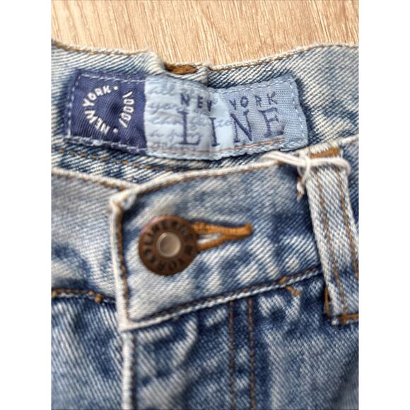 New York Line Vintage High Rise Jeans Women’s Size 12 100% Cotton USA - Picture 4 of 7